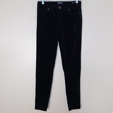 Buffalo David Bitton Velvet Jeans Size 4/27 Navy Blue Marvel Mid-Rise Stretch
