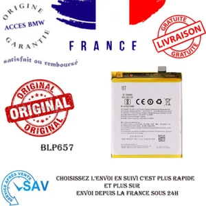 BLP657 - 100% NEUF d'origine 3210 mAh Batterie pour OnePlus One Plus 6 A6000  - Photo 1 sur 1