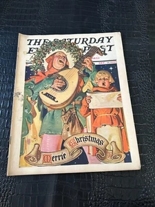 DECEMBER 21 1929 SATURDAY EVENING POST magazine LEYENDECKER - CHRISTMAS - Imagen 1 de 1