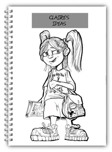 ALMOHADILLA DE DIBUJO PERSONALIZADA A5 LIBRO DE BOCETOS IDEAS DE LLUVIA DE IDEAS ARTISTA WEBTOON GIF - Imagen 1 de 7