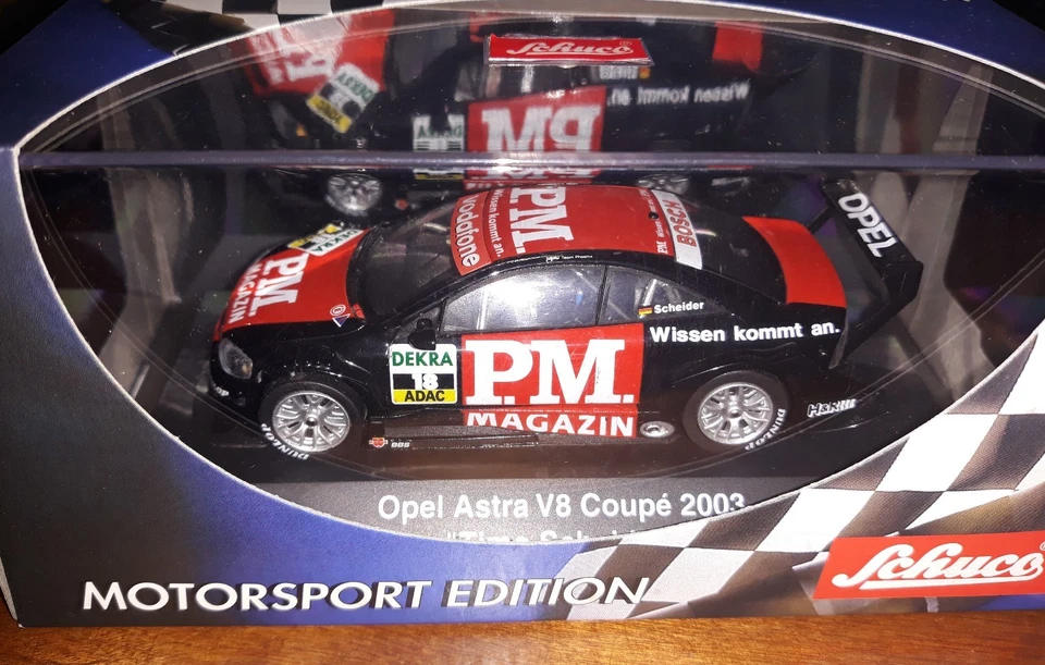 Schuco 1/43 Opel Astra V8 Coupe #18 DTM 2003 Timo Scheider 04886 - Immagine 1 di 1