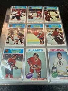 1975-76 Topps Hockey COMPLETE SET (330) BOBBY ORR EX-EX+ Condition - Picture 1 of 5
