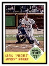 2012 Topps Heritage #142 "CRAIG ""PINCHES"" RANGERS IN OPENER"