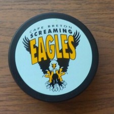 Cape Breton Screaming Eagles Hockey Puck - QMJHL