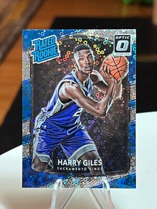 HARRY GILES 2017-18 Donruss Optic Fast Break Holo Prizm Rated Rookie RC #181