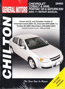 2003-2011 GM Cobalt, HHR, G5, Pursuit & ION Chiltons Repair Shop Manual 353X - Picture 1 of 1