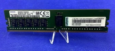 46W0825 LENOVO 8GB (1X8GB) 2RX8 PC4-2400T MEMORY 46W0827 00NV203 - Image 1 of 2