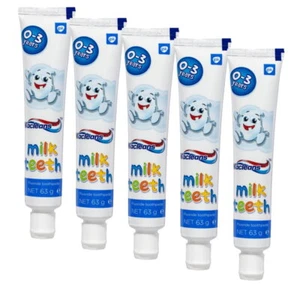 5x Macleans Milk Teeth Toothpaste 0-3 years 63g - Picture 1 of 8