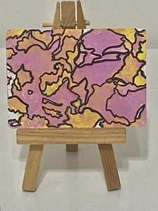 Original Abstrakte ACEO Kunstkarte - Bild 1 von 5