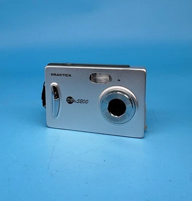 Practica Dpix 5200 5.0MP Camera Compact Digital, Silver - Tested - Image 1 of 4