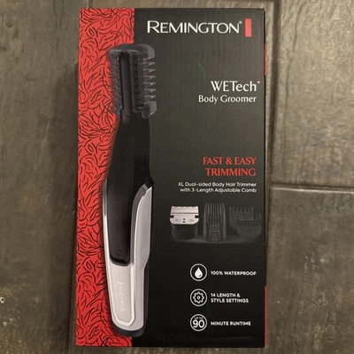 Remington WETech Body Groomer Trimmer Dual-Sided XL 14 Length Settings NEW - Image 1 of 4