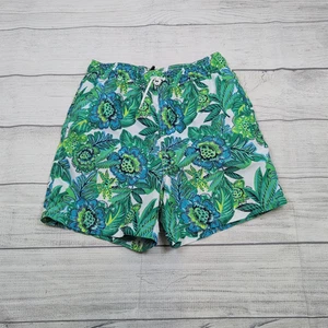 10 Janie and Jack Tropical Swim Trunks - Picture 1 of 6