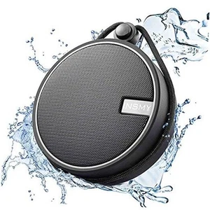 C12 IPX7 Enceinte Bluetooth Douche Étanche, Petit Enceinte Portable, Noir - Photo 1 sur 7