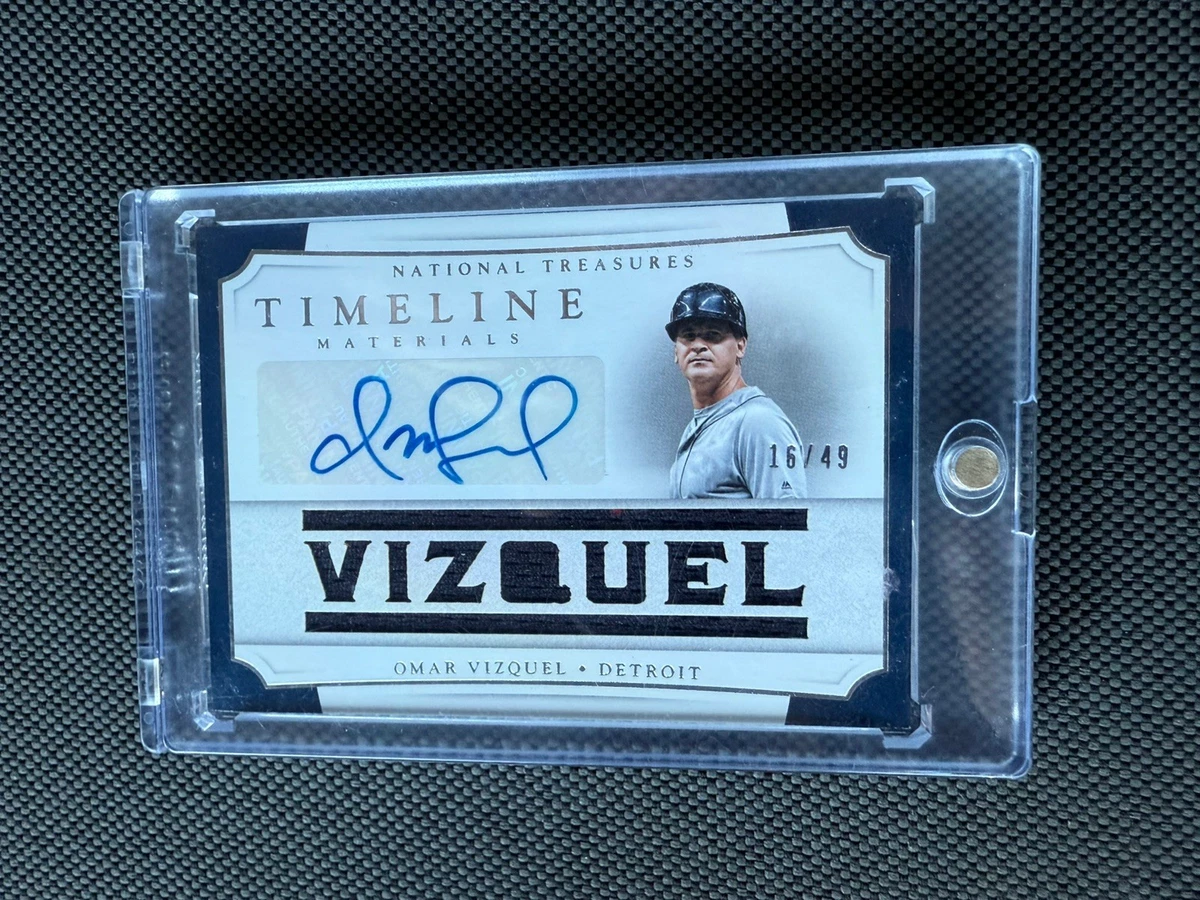 Omar Vizquel Baseball Serial Numbered Trading Cards & Accessories