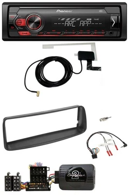 Pioneer 1DIN USB DAB MP3 Lenkrad Autoradio für Peugeot 206 CC 1998-2002 - Bild 1 von 4