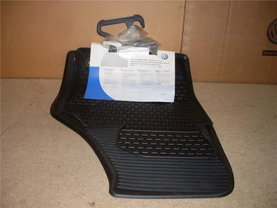 5N2061501 Front Rubber Mats VW Tiguan 2008-2018 RHD ONLY New genuine VW part - Image 1 of 3