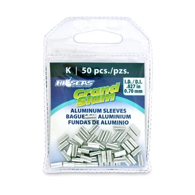 Línea de pesca HI SEAS engarza mangas de aluminio 0,7 mm diámetro interior corrosión... Foto 1 de 4