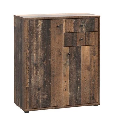 Kommode 2-trg T2KK50 TEMPRA von Forte Old Wood Vintage - Bild 1 von 4