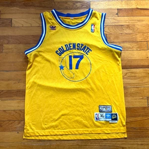 Adidas Hardwood Classics XL Golden State Warriors Chris Mullin #17 Trikot LESEN - Bild 1 von 8
