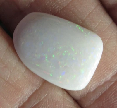 5.5ct 12x16.5x4mm Solid Australian Coober Pedy  Shiny Opal Cabochon Gem OPAL#52 - Image 1 of 4