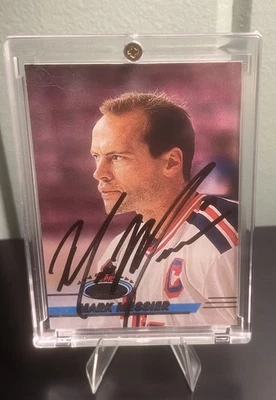Mark Messier Stadium Club Auto #35 1993 🔥🔥 - Image 1 of 2