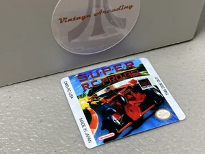 Super R.C. Pro-Am (Nintendo Game Boy) Replacement Label - Picture 1 of 1