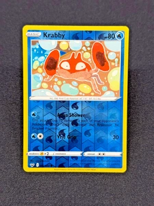 Krabby 042/202 Reverse Holo - SWSH01: Sword & Shield Base Set Pokémon TCG - LP - Foto 1 di 2