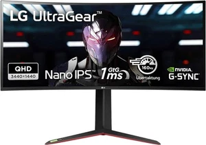Monitor para juegos LG UltraGear 34GN850P-B 34" UWQHD 3440x1440 HDR FreeSync 160Hz - Imagen 1 de 5