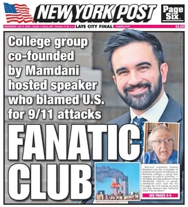 NEW YORK POST ZEITUNG FANATIC CLUB FLIPPIN' THE BIRDS 7/9/25 - Bild 1 von 2