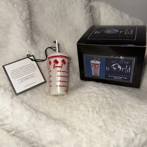 Rare! In-N-Out Burger Drink Cup Ornament New 2006-2007 - Picture 1 of 15