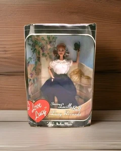 I Love Lucy “Lucy’s Italian Movie” Episode 150 Doll With Stand #25527 Mattel New - Picture 1 of 9