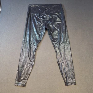 "Pantalón acanalado de tiro alto Lululemon Align 28"" brillo RARN talla 14 usado en excelente estado" - Imagen 1 de 10