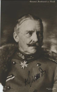 Ferdinand von Quast - Vintage signierte Postkarte (General & Pour le Mérite) - Bild 1 von 2