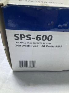 Sistema de altavoces para automóvil Alpine SPS-600C 2 vías (1 par) nuevo sin usar 240 vatios pico 🔥🔥 - Imagen 1 de 7