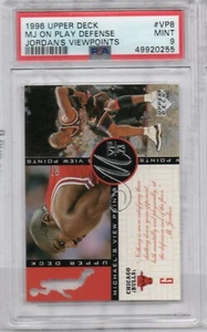 Michael Jordan 1996 Upper Deck Jordan's Viewpoints Insert PSA 9 Graded - Picture 1 of 1
