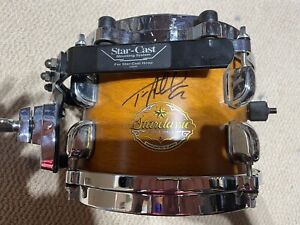 Primus Tim Alexander 8” Tom And Octoban With Stand Signed Tama Drum