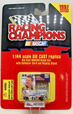 1997 Racing Champions No29 Роберт Прессли 1:144 литой автомобиль Scooby Shaggy новый из старых запасов - Изображение 1 из 4