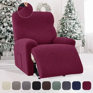 Split Recliner Sofa Cover for Living Room Elastic Spandex Lazy Boy Chair Cover - Picture 1 of 68
