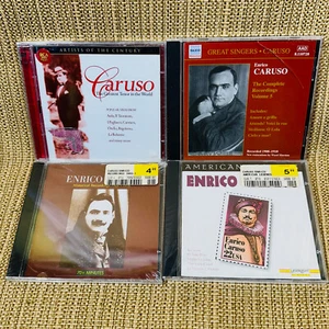 Lot of 4 Enrico Caruso CDs 3 New & Sealed 1 CD Like New - Picture 1 of 2