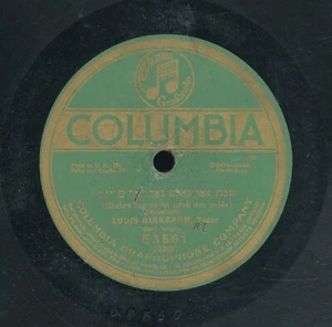 78tk-Ethnic-Jewish-COLUMBIA E 3561-Louis Birnbaum_( 2 comic songs) - Imagen 1 de 2