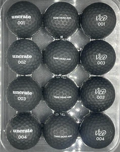 Vice X Uncrate Pro Plus Near Mint AAAA 12 Used Golf Balls 4A - Picture 1 of 1