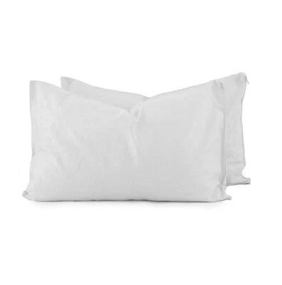 PARA HOME Coppia guanciale cuscini anallergico anallergico traspirante 50x80 cm AA314