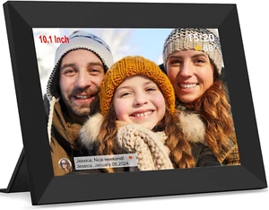 10.1 inch WIFI Digital Picture Frame 32GB HD IPS Touch Screen Uhale APP Control - Picture 1 of 6