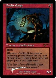Magic the Gathering Retro Frame Goblin Guide Foil Promo FNM Friday Night MtG - Picture 1 of 1
