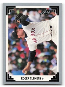 1991 Leaf #488 ROGER CLEMENS  Boston Red Sox    NICE CARD !!! - Picture 1 of 2