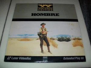 HOMBRE Laserdisc LD WIDESCREEN FORMAT EXCELLENT CONDITION VERY RARE PAUL NEWMAN! - Picture 1 of 1