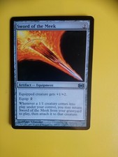 MTG Card. Sword of the Meek. Future Sight. Artifact-Equipment