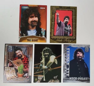 Mick Foley WWF wrestling Cards 5 Set - Picture 1 of 11