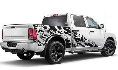Nightmare Decal for Dodge Ram Crew Cab 1500 2500 3500 Design Graphic Sticker Kit - Image 1 of 4