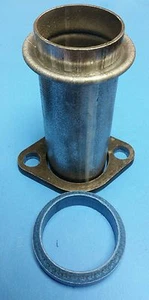 63-73 Ford 6 CYL Exhaust Manifold Down Pipe Stub 2"OD With Donut Gasket USA - Picture 1 of 4